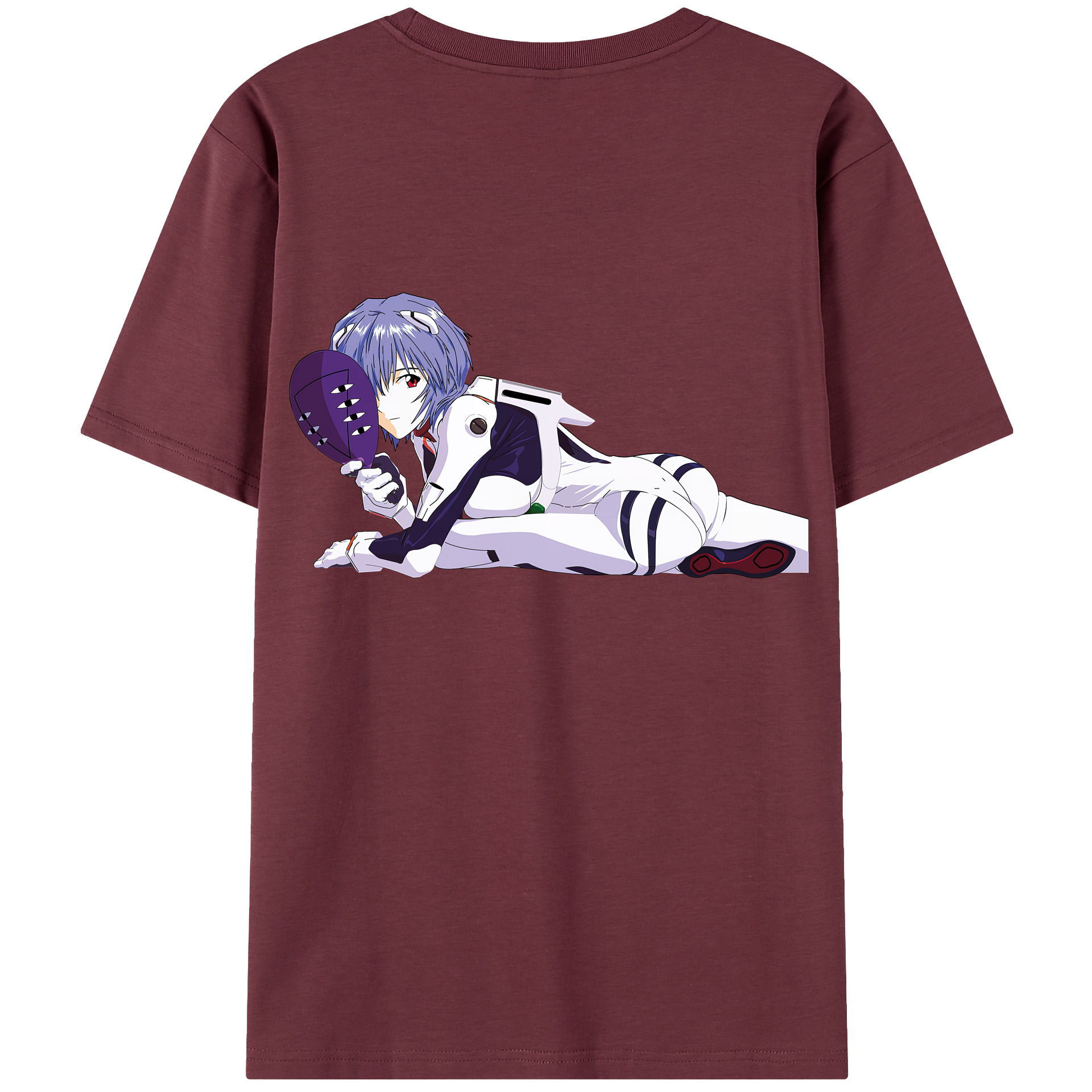 （画像用） EVA 新世紀エヴァンゲリオン 綿100％半袖Tシャツ（背面プリント）